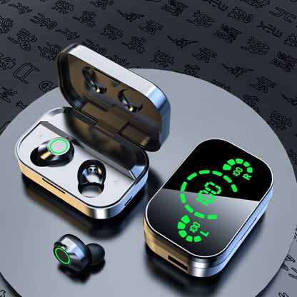 Écouteurs sans fil Bluetooth TWS avec écran digital intelligent et affichage de batterie