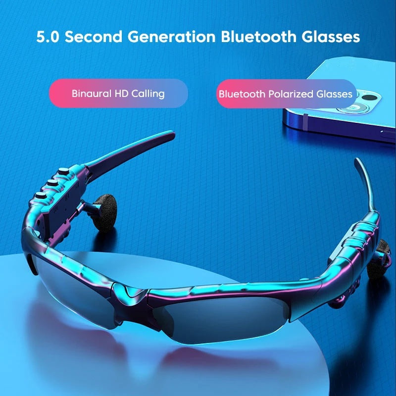 Lunettes Bluetooth Audio Sans Fil Homme & Femme – Musique, Appels Mains Libres
