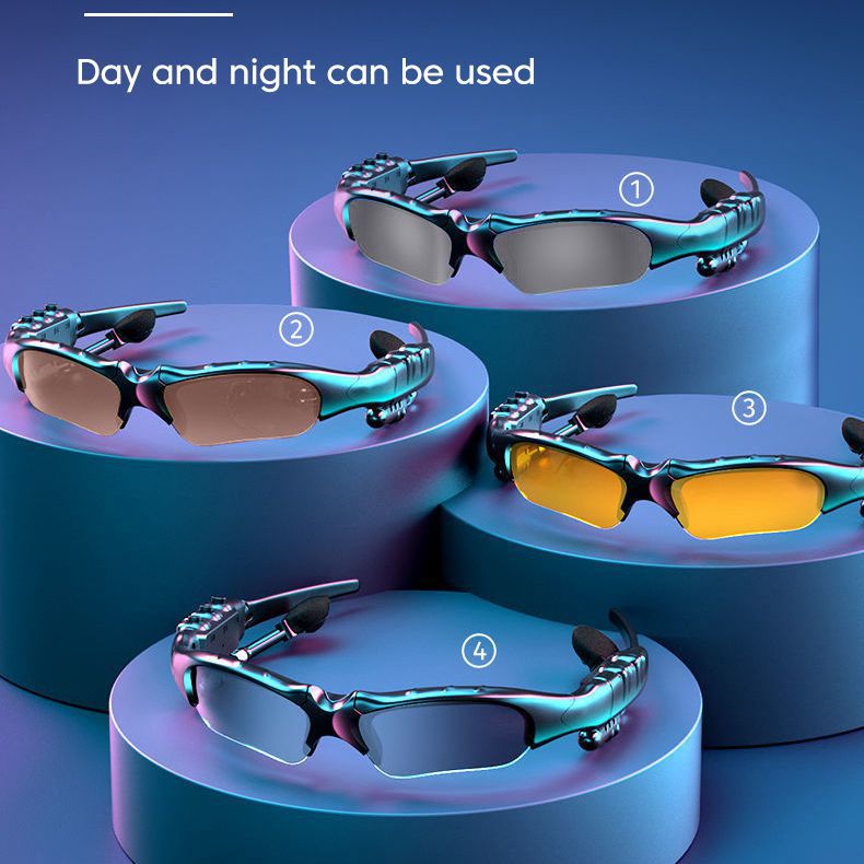 Lunettes Bluetooth Audio Sans Fil Homme & Femme – Musique, Appels Mains Libres