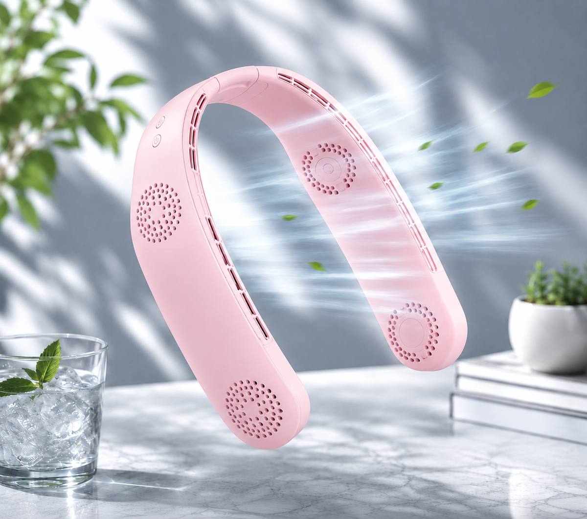 MyaTech 360™ SummerFlow – Ventilateur de Cou Rafraîchissant