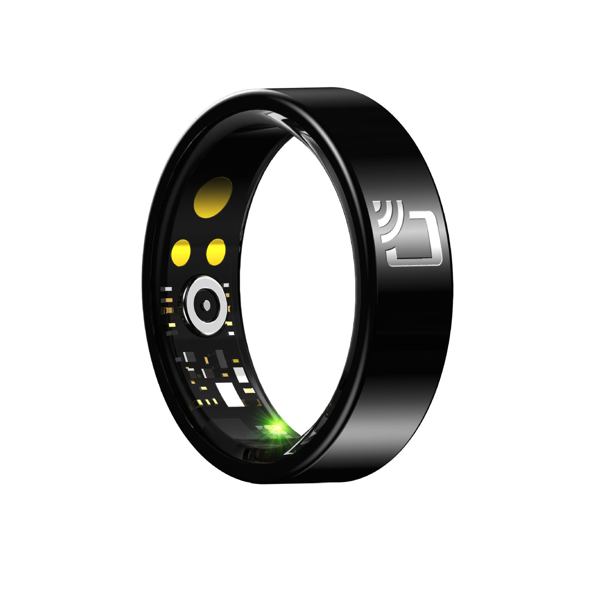 Bague intelligente en céramique – suivi cardiaque, oxygène sanguin, analyse du sommeil et résistance à l’eau
